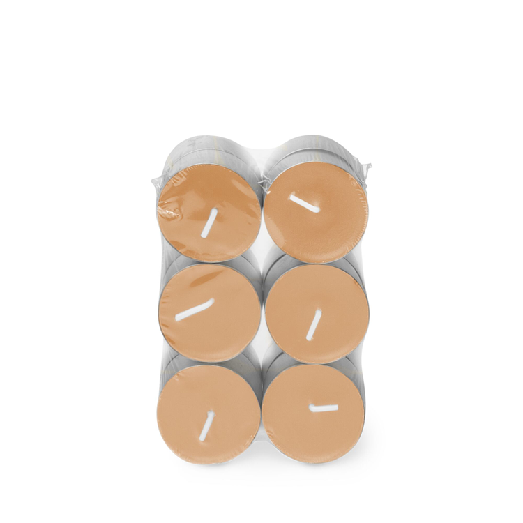 Spaas 1074417 - 12 candeline profumate deliziosa alba 4,5 ore | 10 pezzi