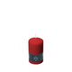 Spaas 1074090 - cylinder candle 60 100 - red | 12 pieces