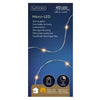 Lumineo micro LED cable plata195cm 40l