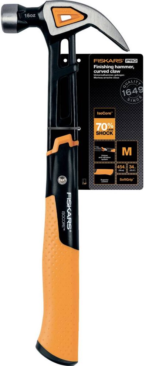 Martillo de orejas Fiskars isocore m | doblado | 1027202 - 1027202