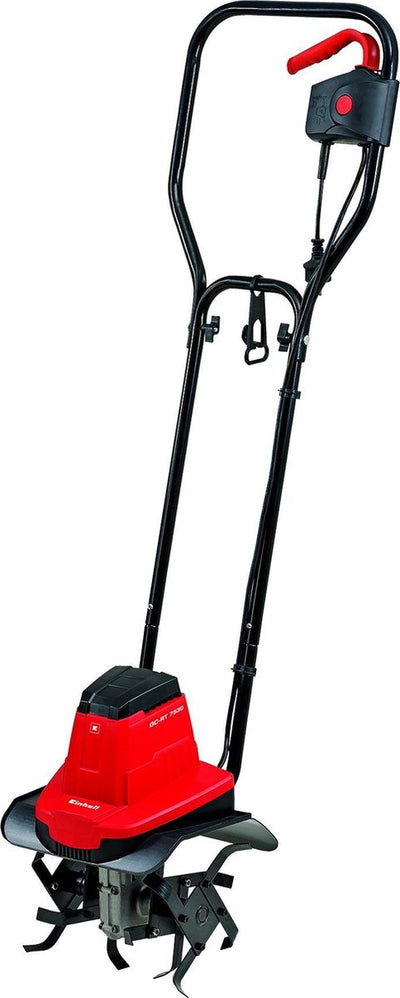 Motocultor eléctrico Einhell GC-RT 7530 - 750 W - ancho de trabajo: 30 cm - profundidad de trabajo: 20 cm - número de cuchillas: 4 piezas