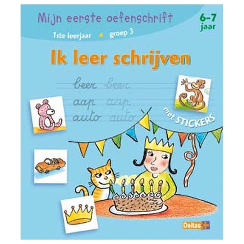 Deltas ik leer schrijven mijn eerste oefenschrift