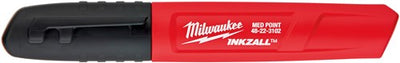 Milwaukee accessories inkzall fine point color highlighter 4-piece set: black, red, blue and green - 48223106