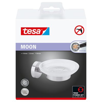 Tesa 1062568 - moon soap holder | 1 pc
