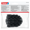 Tesa 1073537 - Testina di ricambio per scopino WC nero - cromato | 1 pz