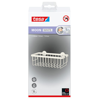 Tesa 1073535 - piatto doccia bianco luna singolo bianco | 1 pz