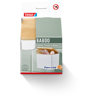 Tesa 1072297 - scatola portaoggetti baboo s | 2 pezzi