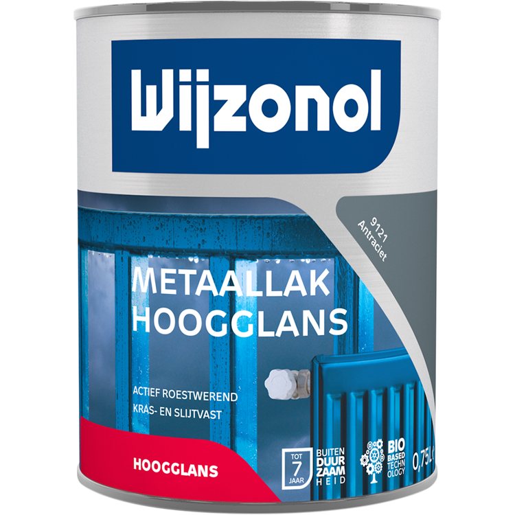 Wijzonol 1044387 - met. hoogglans 9121 | 1 stuks