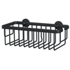 Tesa 1072288 - estante de ducha aluxx negro individual negro | 2 piezas