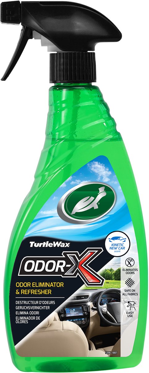 Cera de tortuga power out odor x - elimina olores desagradables - no deja residuos - fresca hasta 30 días - agradable aroma a coche nuevo - 500 ml