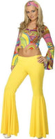 Costume da hippie degli anni '70 di Vegaoo per donna - travestimento - piccolo