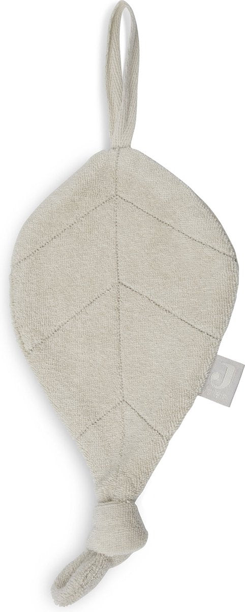 Jollein - speendoekje badstof leaf (nougat) - speenknuffel, speendoekje baby, speendoek - polyester-katoen