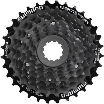 Cassette Shimano 8 velocidad CS-HG200 12-32T (empaque en el lugar de trabajo)