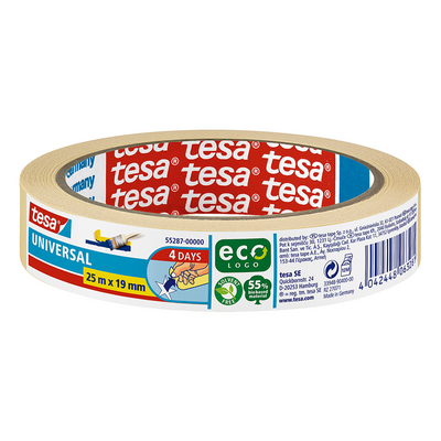 Tesa 1025268 - mascheratura b.univers.25mx19mm | 16 pezzi