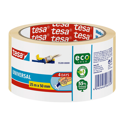 Tesa 1025270 - nastro per mascheraturaunivers.25mx50mm | 3 pezzi