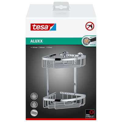 Tesa 1063231 - piatto doccia angolare aluxx | 1 pz