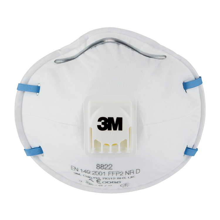 3m 1062065 - maschera per polveri sottili ffp2 ffp2, con valvola, 10 hp | 1 pz
