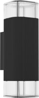 Lampada da parete per esterni Eglo Castelnuovo - gu10 - 24 cm - nero trasparente