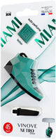 Vinove air freshener netro shoe miami - refreshes up to 45 days (more than 6 weeks) - in the ventilation grille - on the interior mirror - safe for the interior