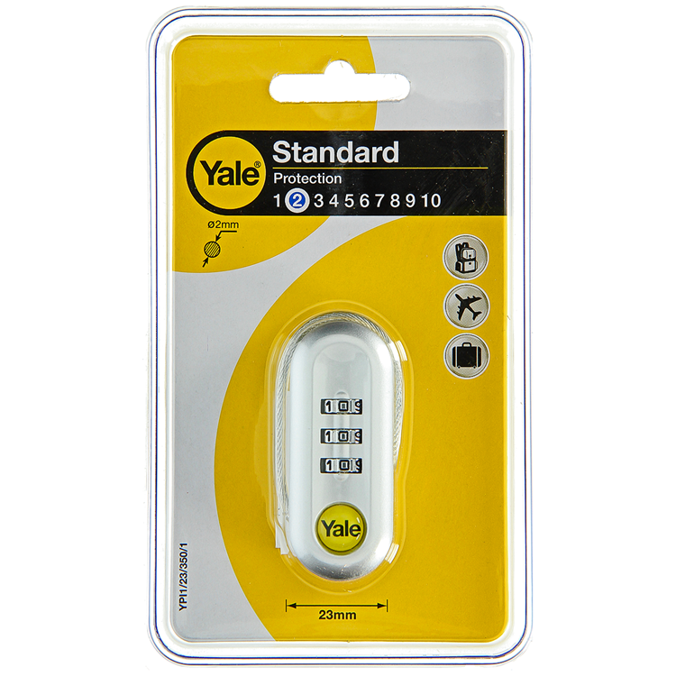 Yale 1060498 - code hangslot flex met id tag | 3 stuks