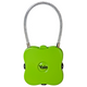 Yale 1060502 - lucchetto a codice flex verde | 3 pezzi