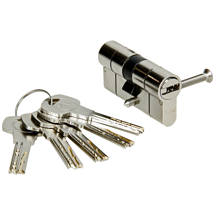 Yale 1060525 - cilindro profilato 2100 mv 60mm (30 30) | 2 pezzi