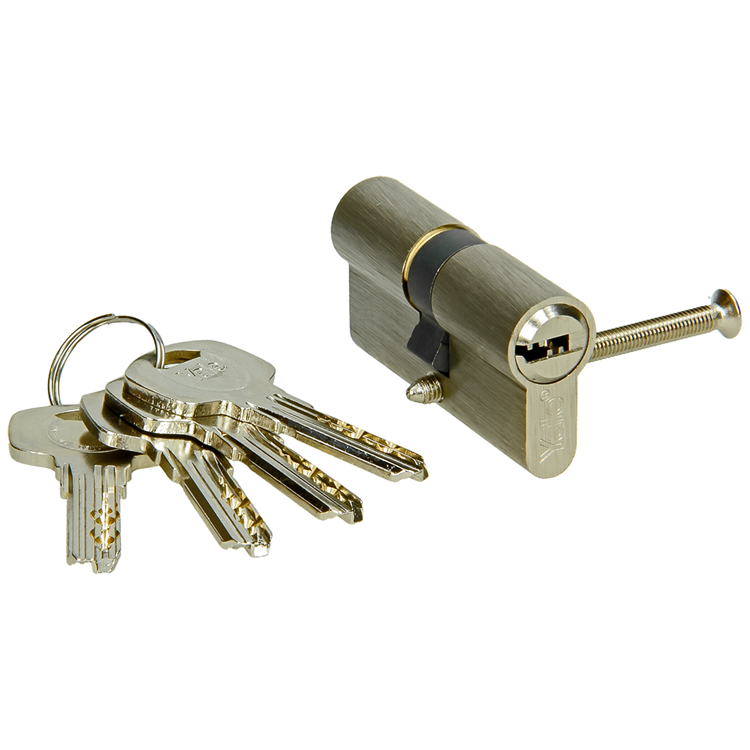Yale 1060533 - cilindro profilato 1000 mv 60mm (30 30) | 2 pezzi