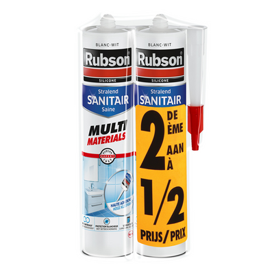 Rubson 1062326 - duopack sanitario multi materiali 2° 1 2 prezzo | 2 pezzi