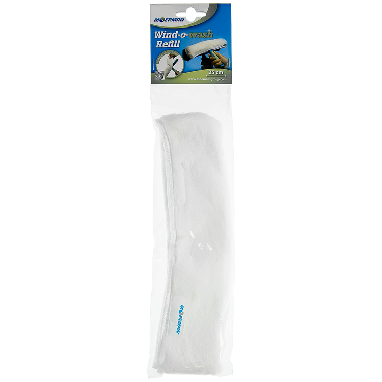 Moerman 1002394 - recambio fregona lavacristales 25cm | 6 piezas
