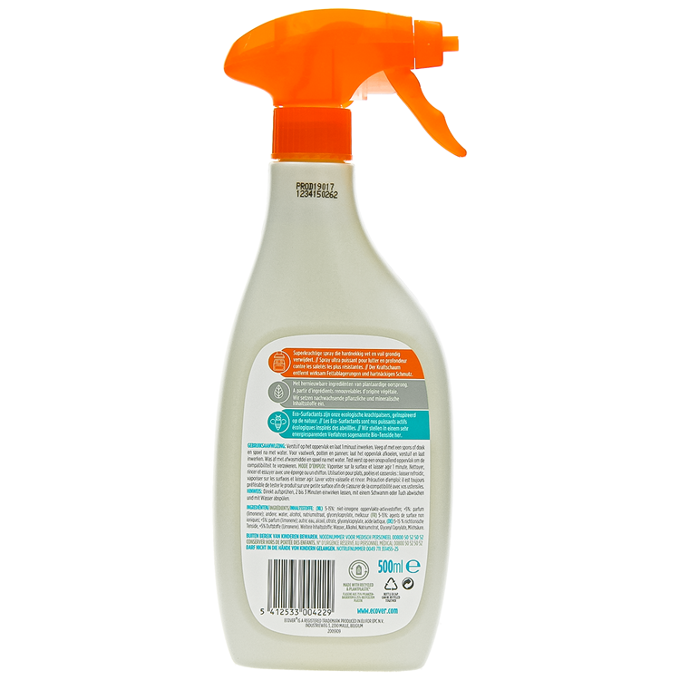 Ecover 1062692 - limpiador eléctrico 0,5l | 6 piezas