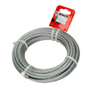Mack 1015817 - cable de acero galvanizado 6x19 10m 6mm wll 350 kg din en 12385-4 | 5 piezas