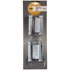 Yale 1019231 - 1 par de bisagras de resorte galvanizadas 75mm | 2 piezas