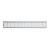 Renson 1059783 - striscia 381 80 500 ral 9010 | 4 pezzi