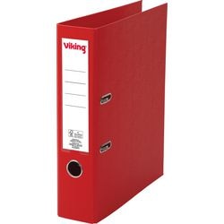 Ordner viking pp a4 rug 7,5 cm rood
