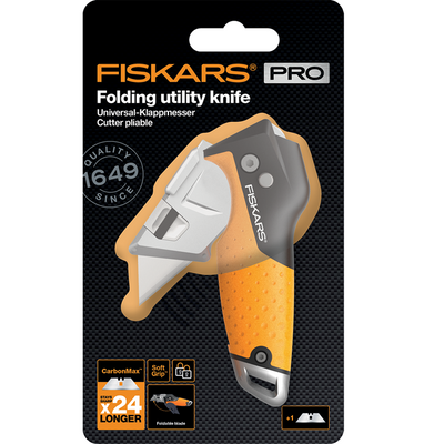 Coltello pieghevole Fiskars carbonmax | 160 mm | 1027224 - 1027224