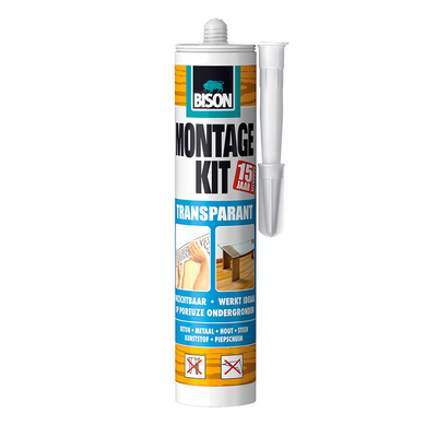 Bison 1029687 - b kit de montaje tubo trsp 310gr | 3 piezas
