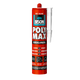 Bison 1029804 - b.poly max® koker 425 g wit | 3 stuks