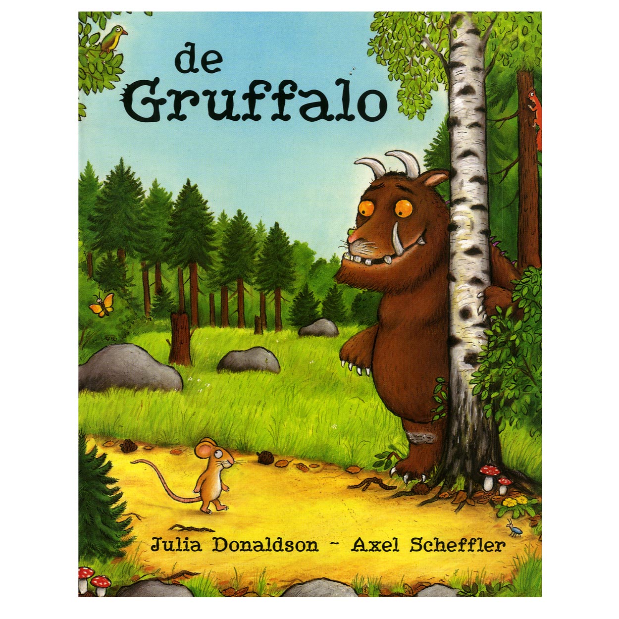 Casa central del libro la edición de cartón gruffalo.
