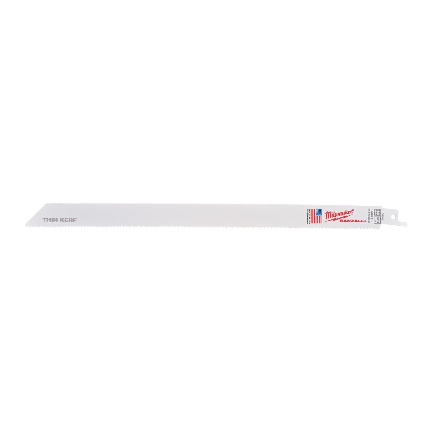 Lame per sega alternativa Milwaukee | universale | legno metallo plastica | 300 mm x 10 14 tpi | 5 pezzi - 48475194
