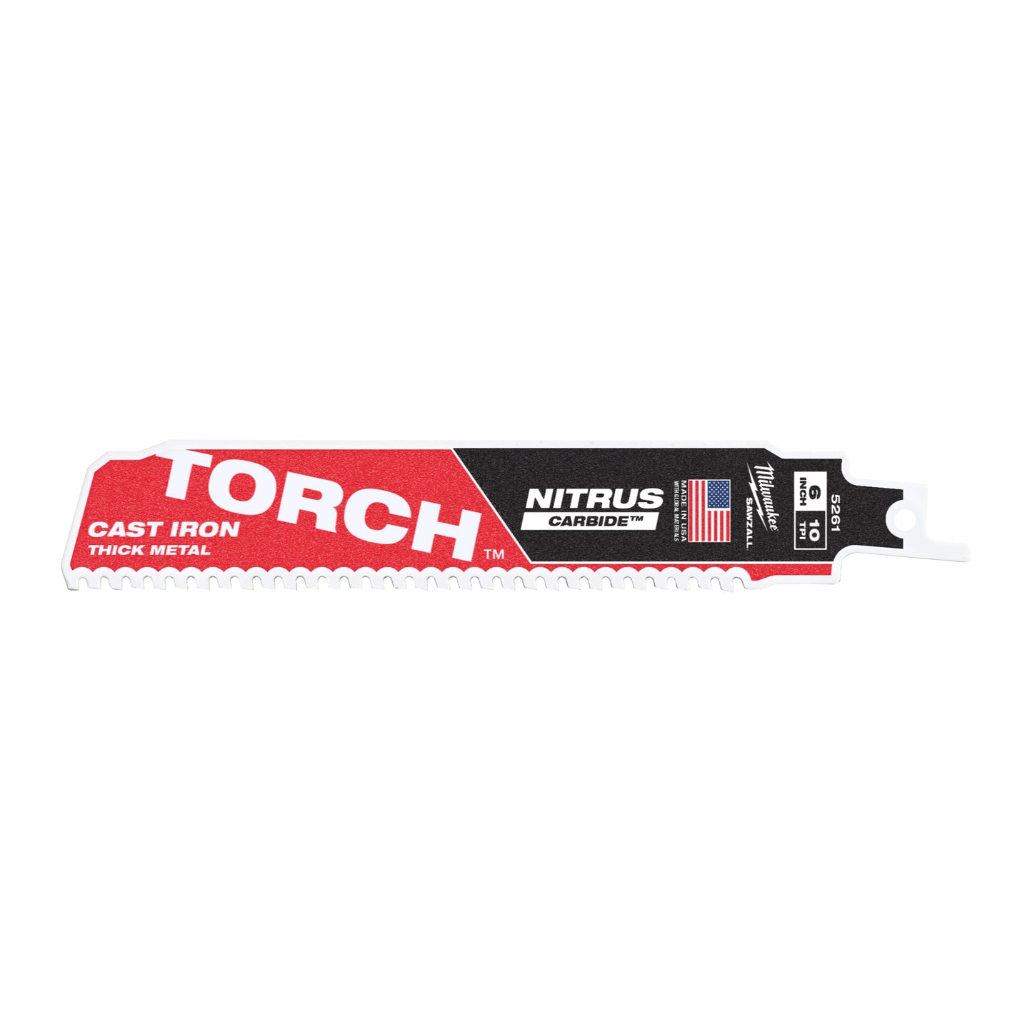 Ty milwaukee heavy du torch™ con carburo di azoto™ | Torcia TCT Nitrus 150mm x 10tpi | 1 pezzo - 48476251