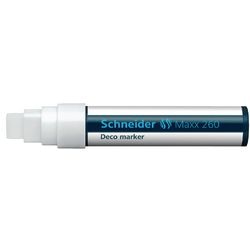 Pennarello a gesso canguro Schneider bianco 5-15 mm