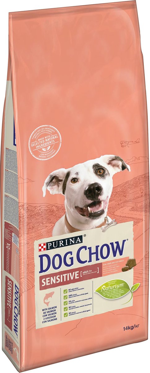 Comida para perros adultos sensible - comida para perros salmón - 14 kg