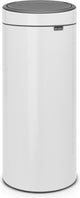 Papelera Brabantia Touch Bin - 30 litros - blanco