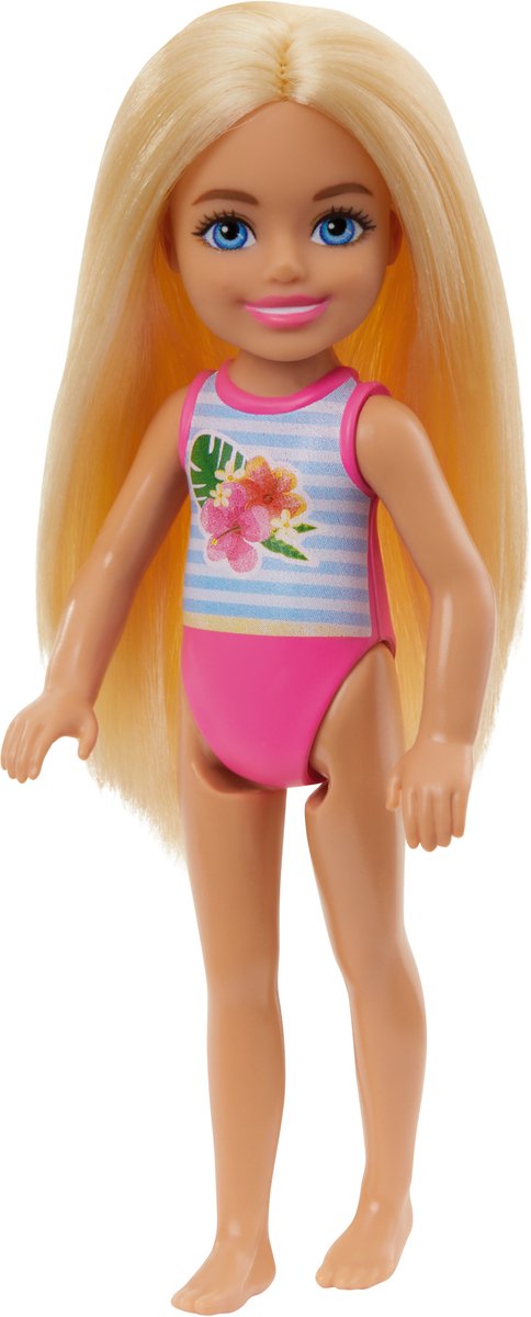 Barbie chelsea bambola da spiaggia, bambola piccola, donna, 3 anni, ragazzo/a, 152,4 mm, multicolore