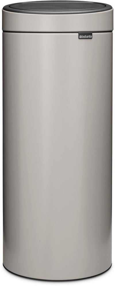 Pattumiera Brabantia touch bin - 30 litri - grigio tenue
