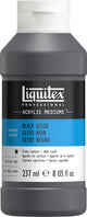 Liquitex 5320251 gesso professionale nero 237ml – base acrilica, primer nero, superficie opaca, di alta qualità