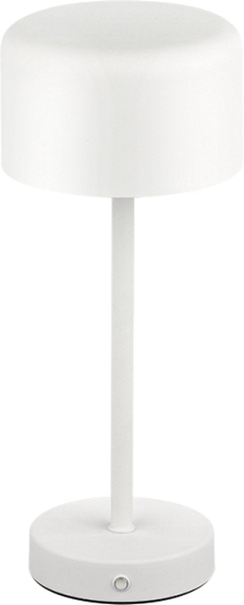 Rl vive tu luz realidad jeff - lámpara de mesa - blanco - incl. 1x smd 1,5w - función táctil - recargable - regulable