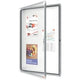 Vitrina interior acco nobo cristal de seguridad 9x a4 81,5x98x4,5cm