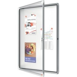 Vitrina exterior nobo cristal de seguridad 9x A4 81,5x98x4,5cm
