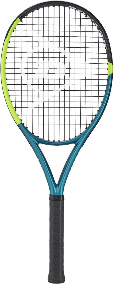 Dunlop - sx team 105- racchetta da tennis- g2- verde acqua nero giallo